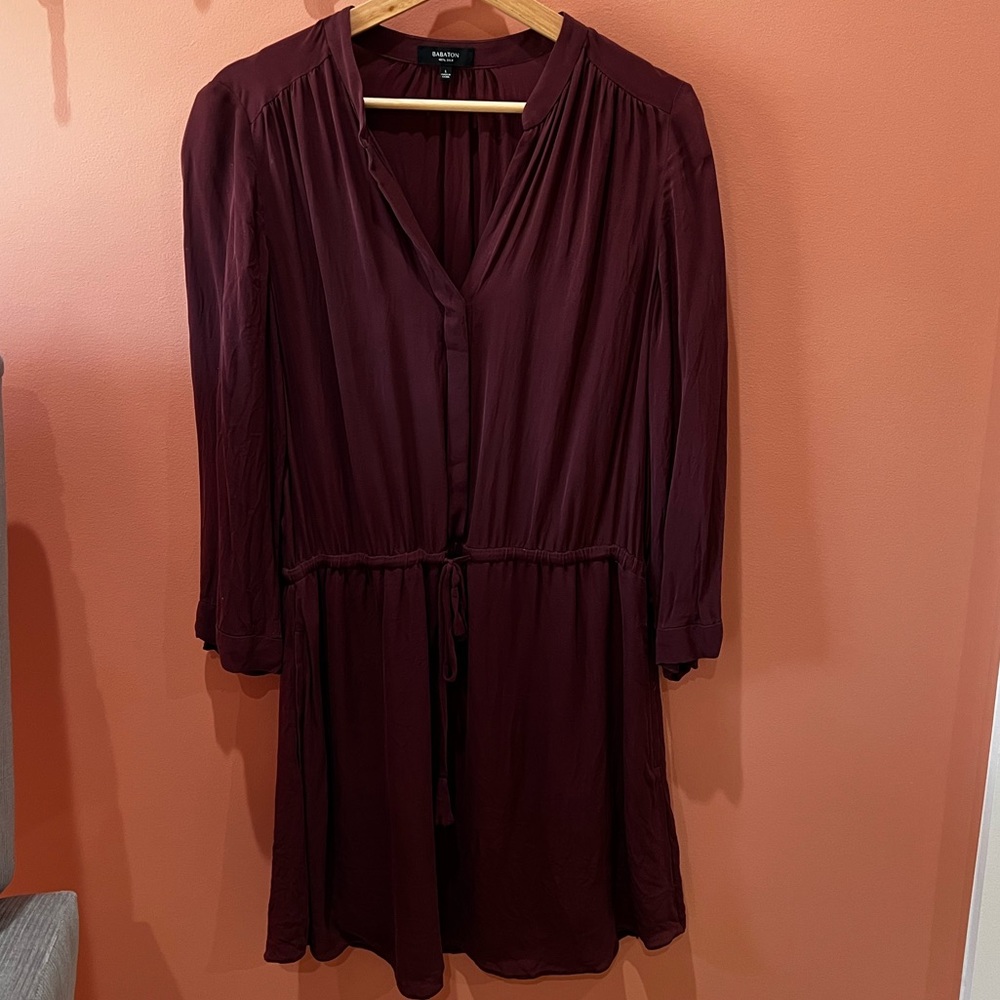 Silk Babaton slip dress